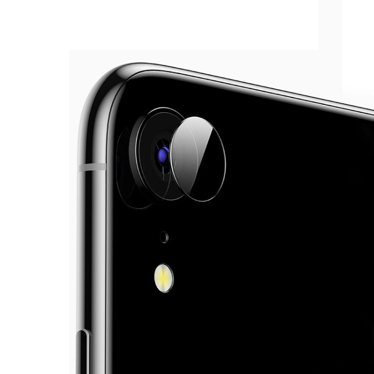 For iPhone XR mocolo 0.15mm 9H 2.5D Round Edge Rear Camera Lens Tempered Glass Film, iPhone XR
