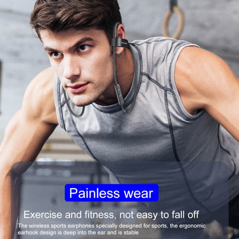 awei WT50 IPX4 Waterproof Ear-mounted Wireless Bluetooth Earphone with Microphone, WT50