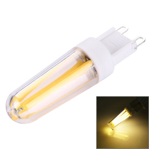 G9 PC Material Dimmable 4 LED for Halls, AC 220-240V, Warm White, White Light