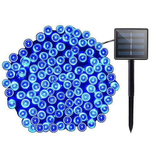 200 LEDs Outdoor Waterproof Christmas Festival Decoration Solar Lamp String, Length: 22m