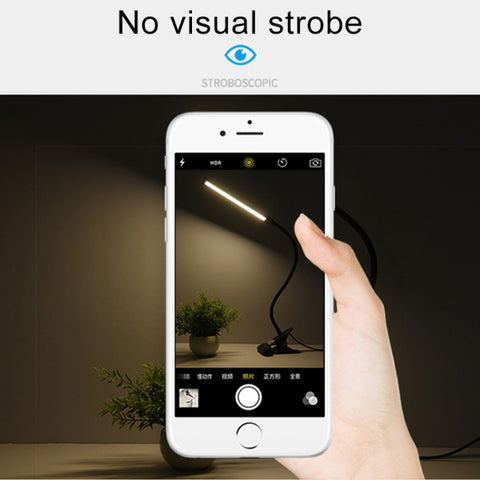 LED Desk Lamp 8W Folding Adjustable USB Charging Eye Protection Table Lamp, USB Charge Version, USB Charge Version(Black), USB Charge Version(White)