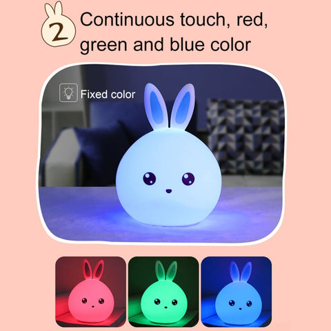 Creative 7-color Discoloration USB Charging