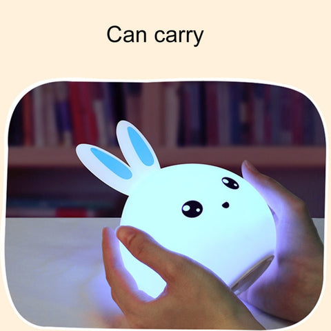 Creative 7-color Discoloration USB Charging