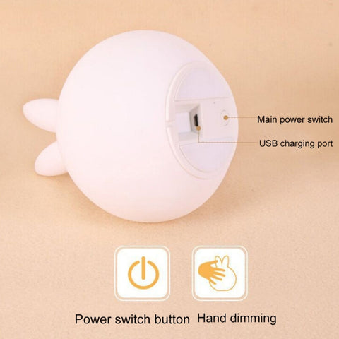 Creative 7-color Discoloration USB Charging