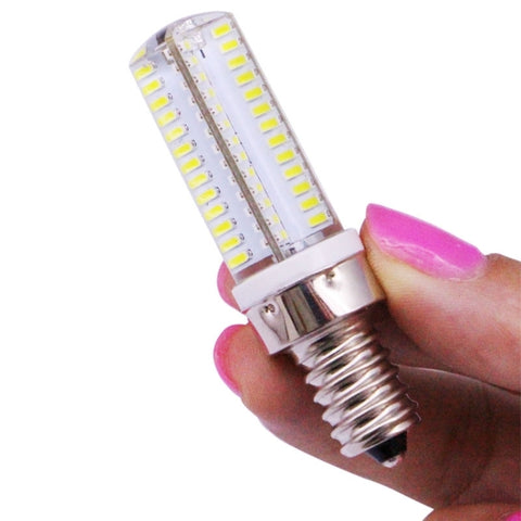 104 LED SMD 3014, AC 110V, E14 110V White Light, E14 110V Warm White