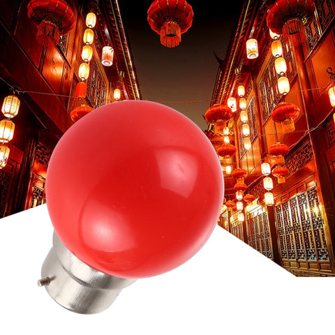 B22 3W 160LM 8 LEDs LED Energy Saving Bulbs, AC 220V, 220V