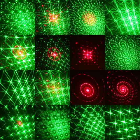 EMS-08 5V LED Laser Stage Light
