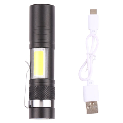 Pocket Flashlight Strong Light 3 Modes USB Rechargeable, 9
