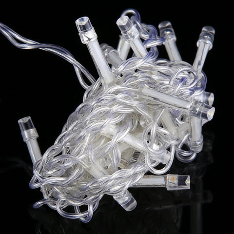 300 LEDs Curtain String Light with End Joint & Multi-function Controller & Memory Waterproof, US Plug, AC 110V, White Light US Plug, Warm White US Plug