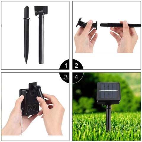 Solar Panel  water resistant  50 LED, 5m 50LED Blue Light, 5m 50LED Colorful Light, 5m 50LED White Light, 5m 50LED Warm White