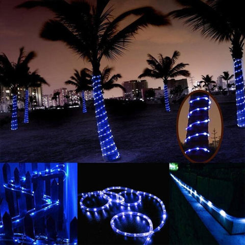 Solar Panel  water resistant  50 LED, 5m 50LED Blue Light, 5m 50LED Colorful Light, 5m 50LED White Light, 5m 50LED Warm White