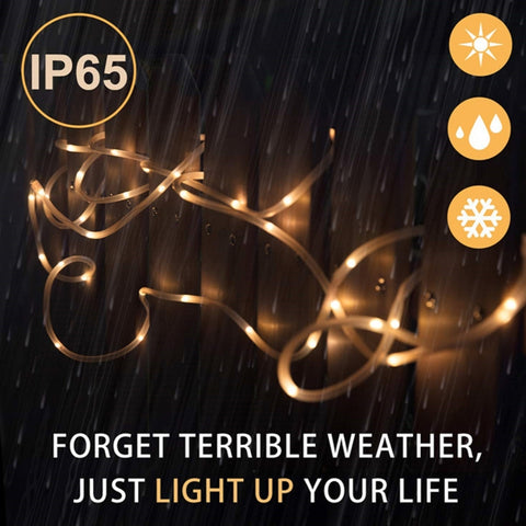 Solar Panel  water resistant  50 LED, 5m 50LED Blue Light, 5m 50LED Colorful Light, 5m 50LED White Light, 5m 50LED Warm White