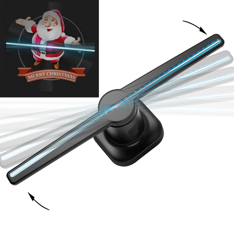 224 LEDs Hologram Holographic Display Fan with Remote Control, Support 4GB TF Card, AC 100-240V, 450 x 224 Pixels