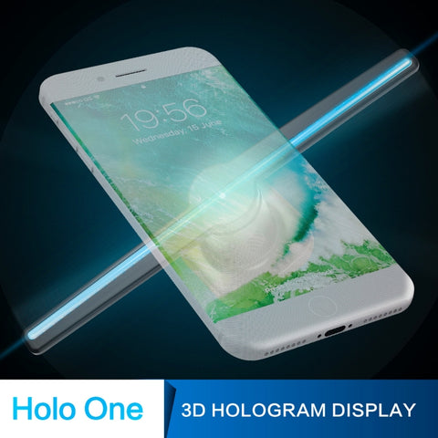 224 LEDs Hologram Holographic Display Fan with Remote Control, Support 4GB TF Card, AC 100-240V, 450 x 224 Pixels