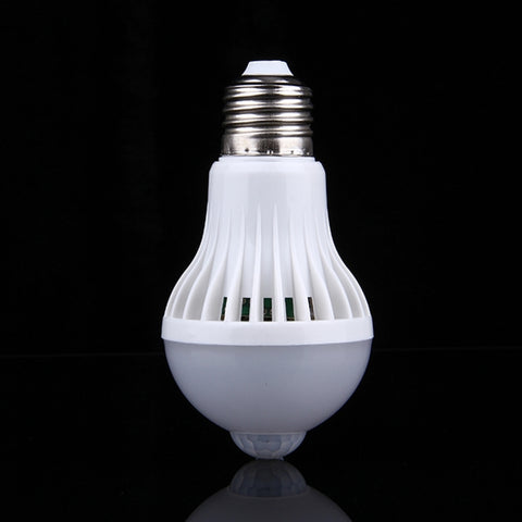 Sensor Distance: 4-6m, AC 85-265V, E27 9W White Light, E27 9W Warm White