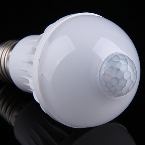 Sensor Distance: 4-6m, AC 85-265V, E27 9W White Light, E27 9W Warm White