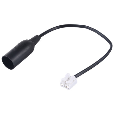 E14 Lamp Socket Base Holder with Electrical Wire Cable, Cable Length: 28cm, E14