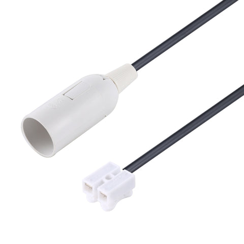 E14 Lamp Socket Base Holder with Electrical Wire Cable, Cable Length: 28cm, E14