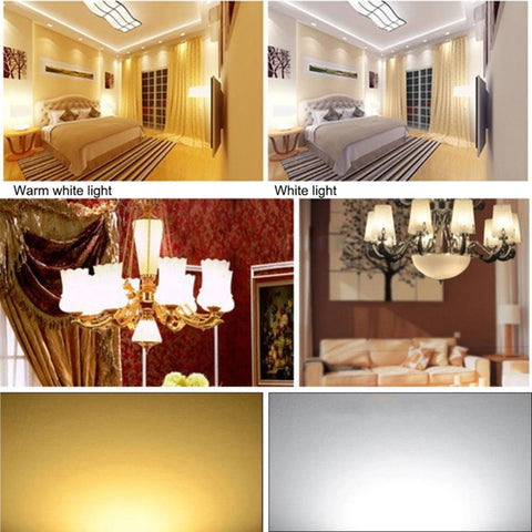 E12 SMD 3014 64 LEDs Dimmable LED Corn Light, AC 220V, E12