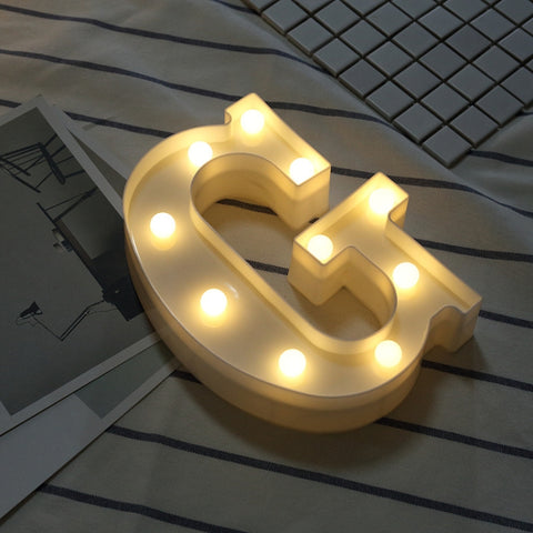 Dry Battery Powered Warm White Standing Hanging LED Holiday Light, N, A, B, O, C, P, D, Q, E, R, F, S, G, T, H, U, I, V, W, J, X, K, Y, L, M, Z
