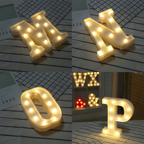 Dry Battery Powered Warm White Standing Hanging LED Holiday Light, N, A, B, O, C, P, D, Q, E, R, F, S, G, T, H, U, I, V, W, J, X, K, Y, L, M, Z