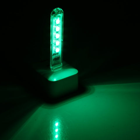 5V Colorful 5LEDs USB LED Light Portable Small Night Light with Switch