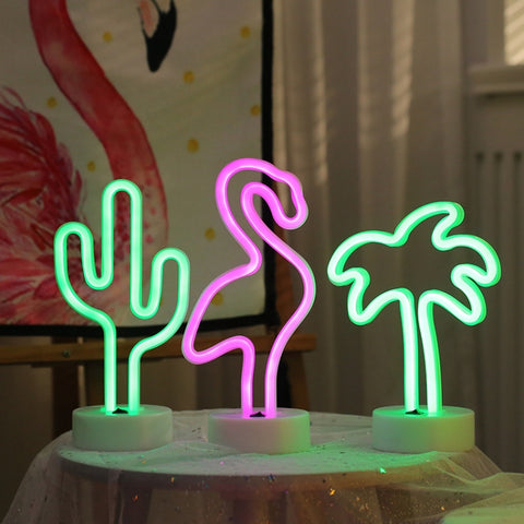 Warm Fairy Decorative Lamp Night Light for Christmas, Wedding, Party, Bedroom, Cactus