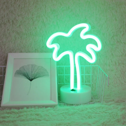 Warm Fairy Decorative Lamp Night Light for Christmas, Wedding, Party, Bedroom, Coconut Tree