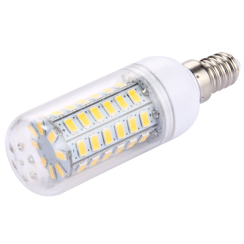 56 LEDs SMD 5730 Bulb, AC 220V, 5W 220V Warm White, 5W 220V White Light