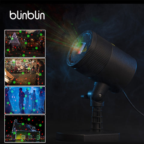 Dynamic Red + Green Laser Mini Outdoor Lamp, CMF-A103