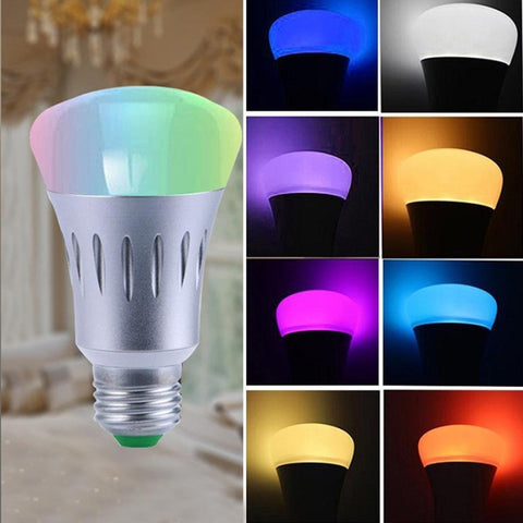 6000K+RGB 600LM Works with Alexa & Google Home, AC 175-255V
