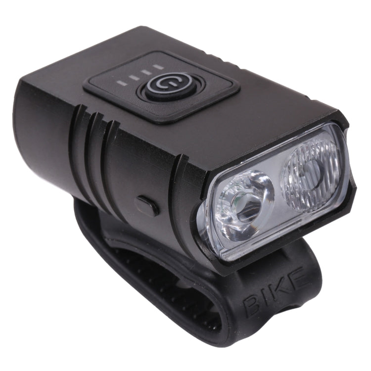 BK02 1000LM Micro USB Rechargeable Bicycle Light, Micro USB
