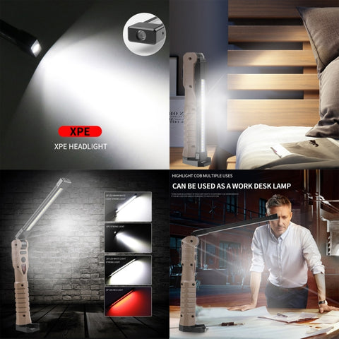 FA-WK06 Multifunctional Rechargeable Folding Work Emergency Light with Power Bank Function, FA-WK06
