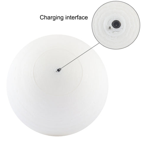USB Charging 2-Color Changing Energy-saving LED Night Light with Wooden Holder Base, Touch Control 2-Color(15cm)