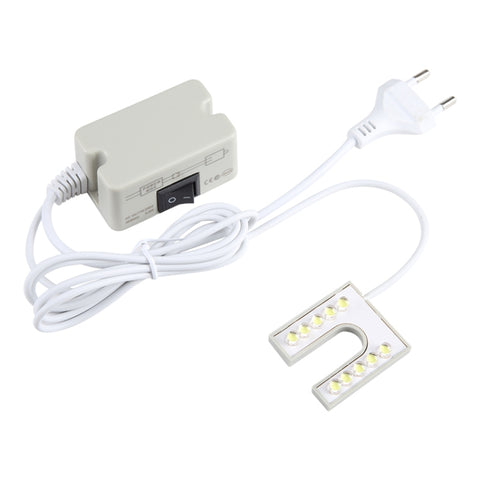 10 LEDs Sewing Machine Lamp U-shaped Highlight Magnet Working Energy-saving Lamp