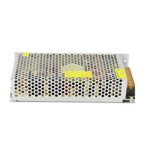 SOMPOM S-120-12 120W 12V 10A Iron Shell Driver LED Light Strip Lighting Monitor Power Supply, 120W 10A