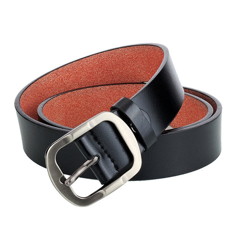 Dandali L8034 Men Casual Antique Pin Buckle Leather Belt Waistband, Size: 110-125cm, L8034