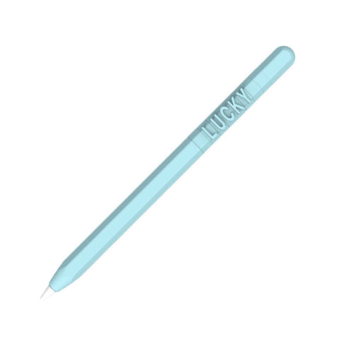 LOVE MEI For Apple Pencil 1 Number Letter Design Stylus Pen Silicone Protective Case Cover, For Apple Pencil 1