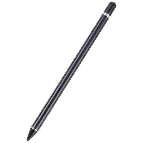 Pencil Universal Rechargeable Active Capacitive Stylus Pen with Magnetic Cap, Pencil Black, Pencil White
