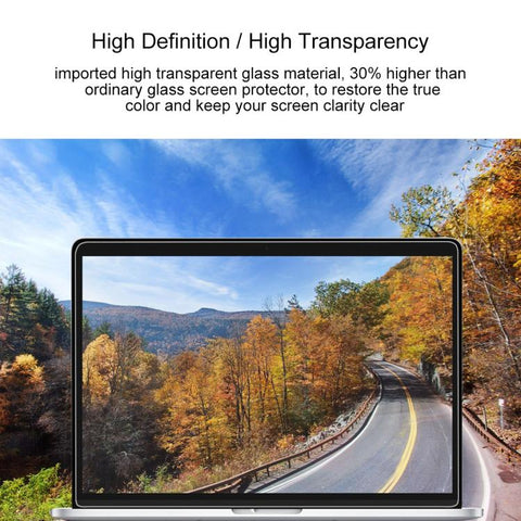 9H Surface Hardness HD Explosion-proof Tempered Glass Film for MacBook Air 11.6 inch (A1370 / A1465), For MacBook Air 11.6 inch (A1370 / A1465)