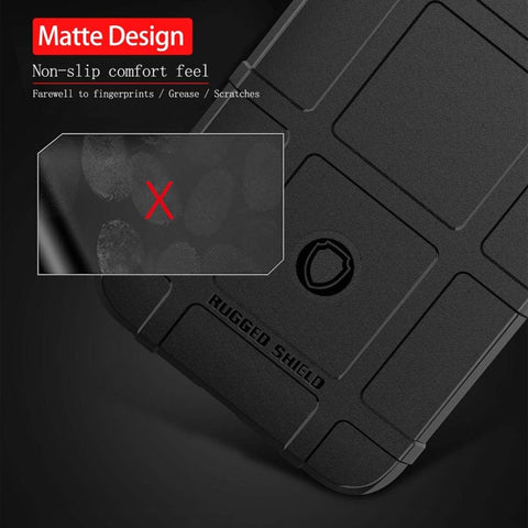 Shockproof Protector Cover Full Coverage Silicone Case for OnePlus 6T, For OnePlus 6T