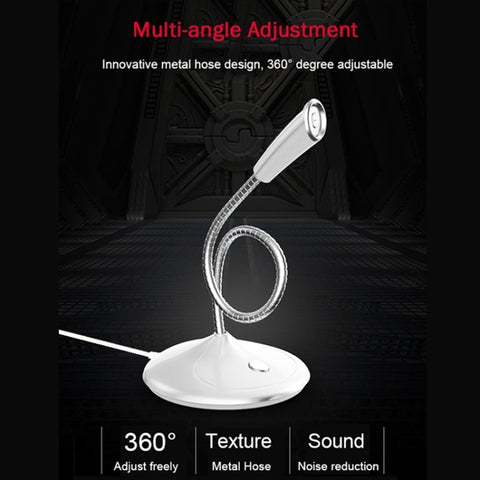 Compatible with PC / Mac for Live Broadcast, Show, KTV, etc., BK USB Port/White, BK USB Port/Black, BK USB Port/Red