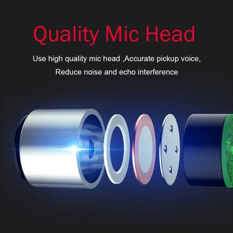 Compatible with PC / Mac for Live Broadcast, Show, KTV, etc., BK USB Port/White, BK USB Port/Black, BK USB Port/Red
