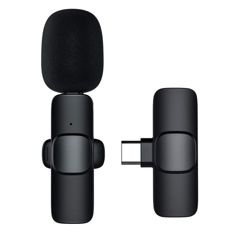 Type-C / USB-C Interface Mini Wireless Lavalier Microphone, Type-C