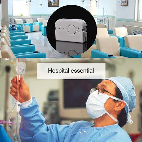 Infusion Reminder Alarm Sensor Monitor Hospital Security Nurse Patients Injection Safety Care Tool, HH-SY101
