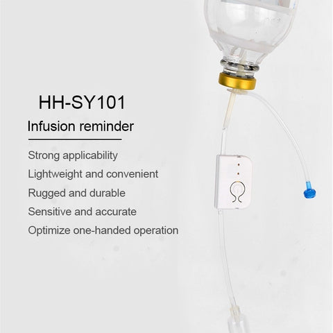 Infusion Reminder Alarm Sensor Monitor Hospital Security Nurse Patients Injection Safety Care Tool, HH-SY101