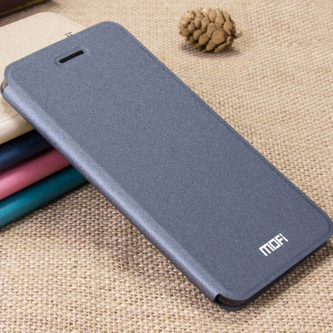 MOFI for Smartisan T2 Crazy Horse Texture Horizontal Flip Leather Case with Holder