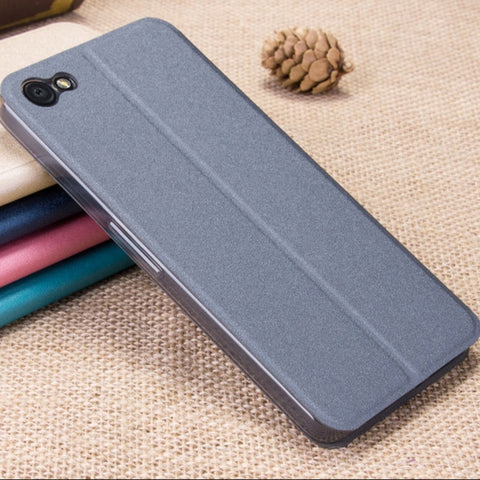 MOFI for Smartisan T2 Crazy Horse Texture Horizontal Flip Leather Case with Holder