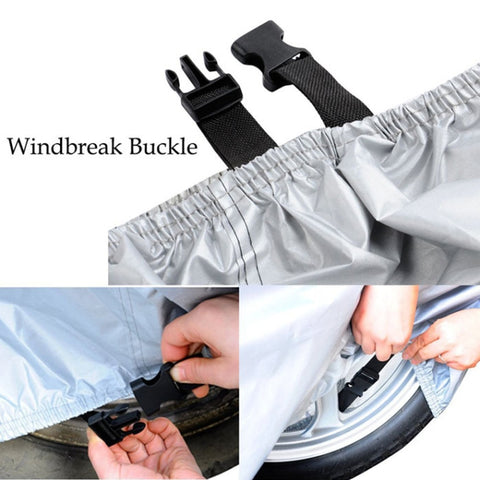210D Oxford Cloth Motorcycle Electric Car Rainproof Dust-proof Cover, Size: XL, Size: XL