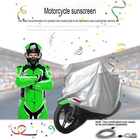 210D Oxford Cloth Motorcycle Electric Car Rainproof Dust-proof Cover, Size: XXL, Size: XXL